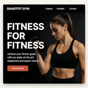 SmartFit Gym Website